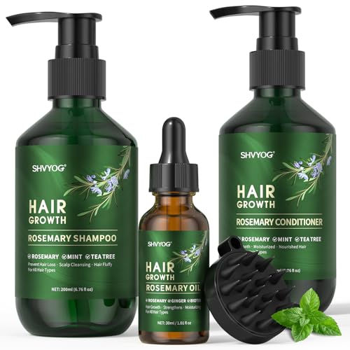 Rosmarin Shampoo Conditioner Set Haarwuchs L Mit Rosmarin