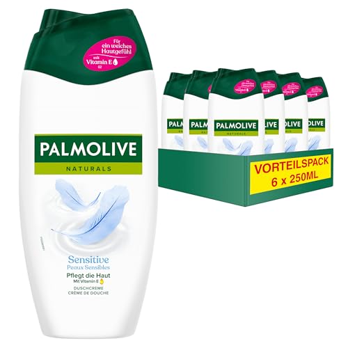Palmolive Duschgel Naturals Sensitive 6 X 250ml Cremedusche