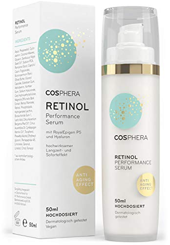 Cosphera Retinol Performance Serum 50 Ml Mit Hyalurons