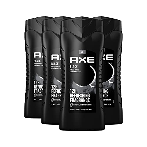 Axe 3 In 1 Duschgel Shampoo Black Xl