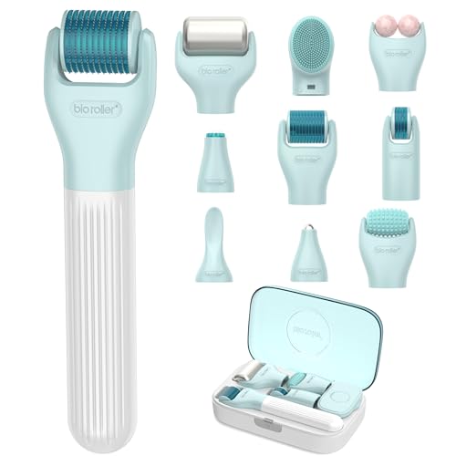 Mikroroller Biomassageger T F R Gesicht Augen Kopfhaut