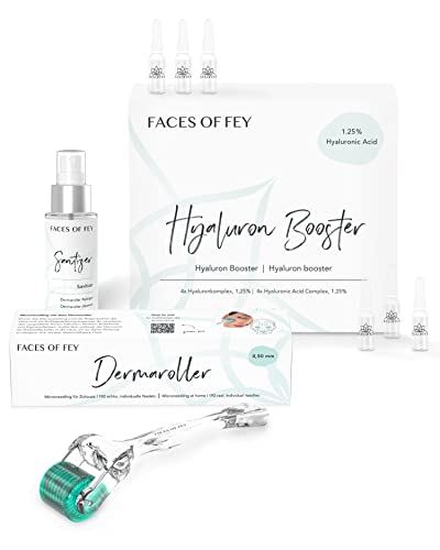 Faces Of Fey Derma Roller 192 Echte Nadeln