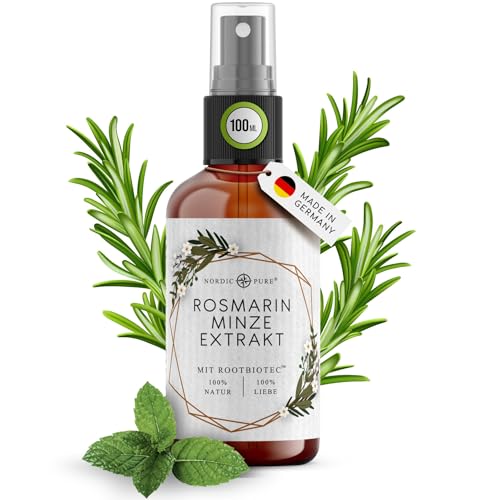 Rosmarinwasser Mit Minz Extrakt F R Kopfhaut Haare