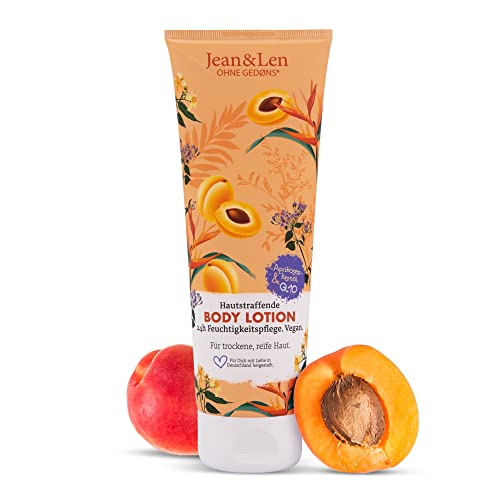Jean Len Hautstraffende Body Lotion Aprikosenkern L Q10