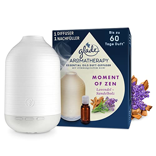 Glade Aromatherapy Essential Oils Duft Diffuser Starterset Nachf