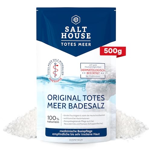 Salthouse Original Totes Meer Badesalz 500g 100 Naturreiner
