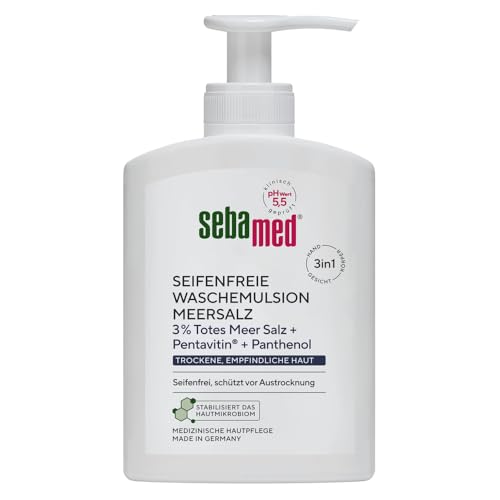 Sebamed Seifenfreie Waschemulsion Meersalz Mit Spender 200 Ml