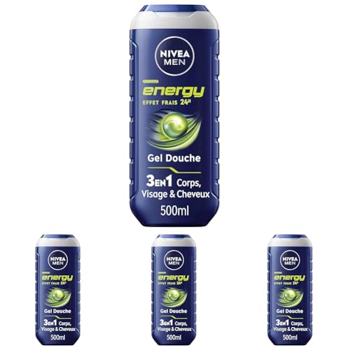 Nivea Men Duschgel Energie 3 In 1 500