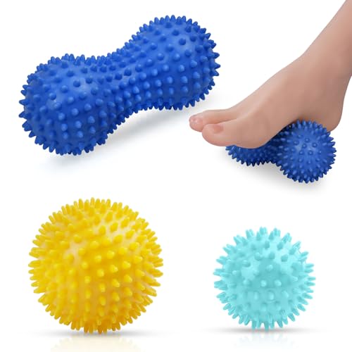 Uraqt Massageb Lle Faszienball 3er Set Igelball Set