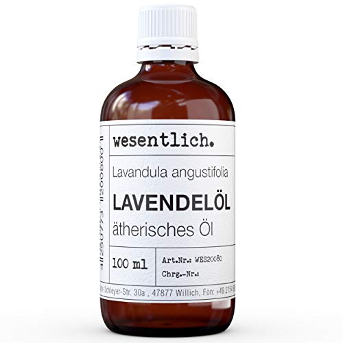 Wesentlich Lavendel L Therisch 100ml 100 Naturreines L