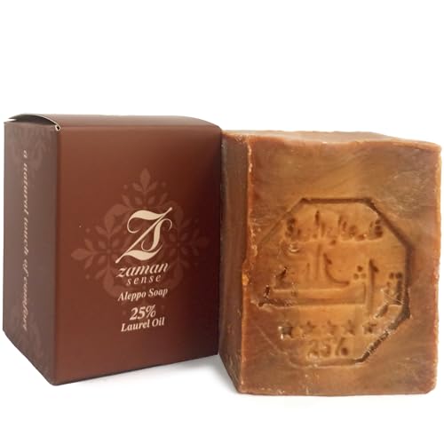 Zaman Sense Original Aleppo Seife 25 Lorbeer L
