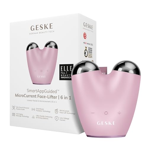 Geske Smartappguided Microcurrent Face Lifter 6 In 1