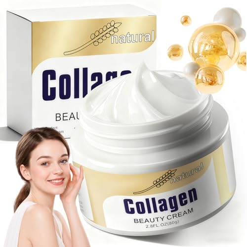 Feuchtigkeitscreme Gesicht Gesichtscreme Damen Collagen Cream 80g Pflegend