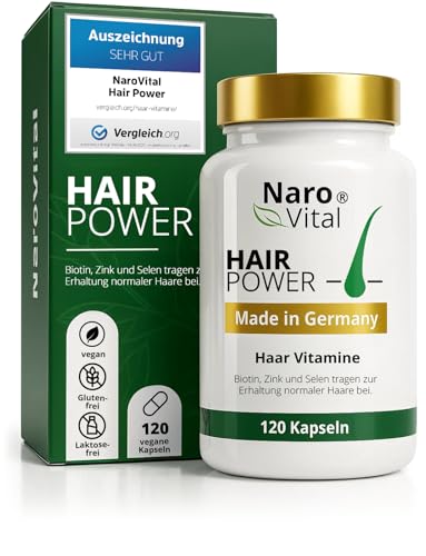 Haar Vitamine Haarausfall 120 Kapseln I Hochdosiert Mit