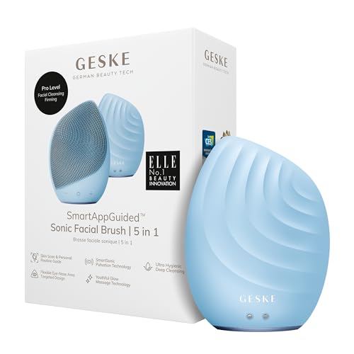 Geske Smartappguided Sonic Facial Brush 5 In 1