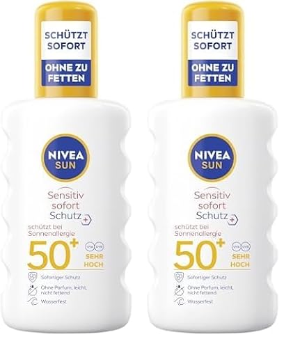 Nivea Sun Sensitiv Sofort Schutz Sonnenspray Lsf 50