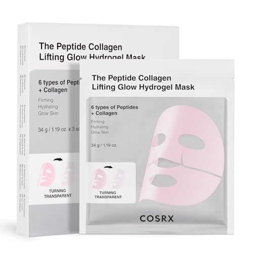 Cosrx Pink Peptide Collagen Lifting Glow Hydrogel Gesichtsmasken