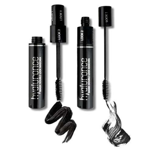 Hyaluronce Magic Double Look Mascara Schwarze Wimperntusche Extrem