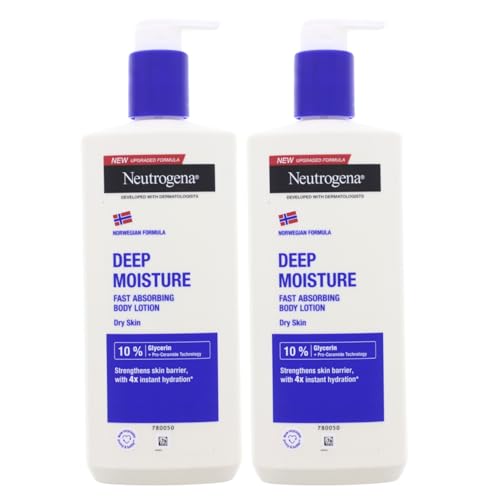2x Neutrogena Deep Moisture Bodylotion Norwegische Formel Trockene
