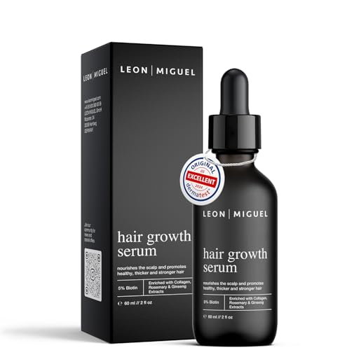 Leon Miguel Hair Growth Serum Biotin 5 Ginseng