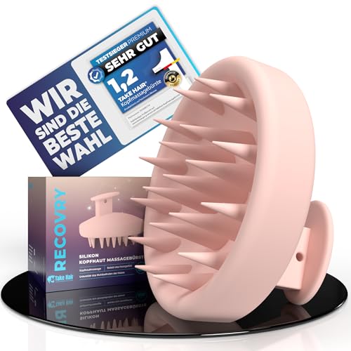 Recovry Kopfhaut Massageb Rste 100 Silikon Scalp Massager