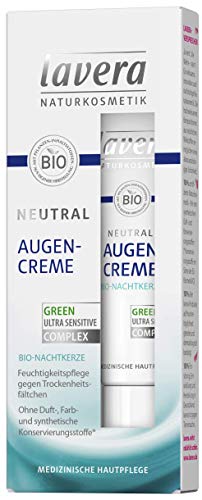 Lavera Neutral Augencreme Bio Nachtkerze Intensive Feuchtigkeit Sensible