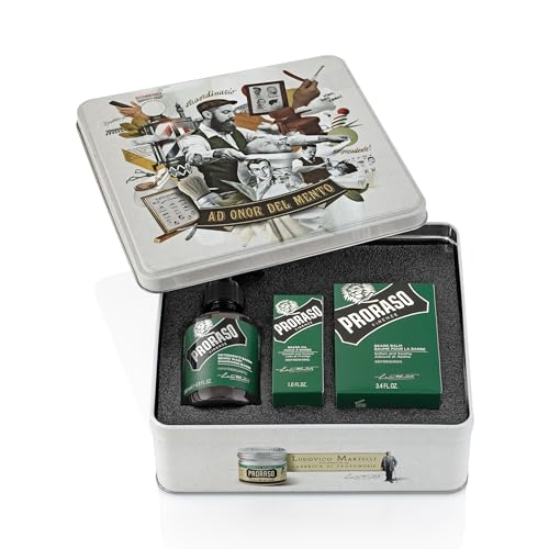 Proraso Bartpflege Trio Set Erfrischend 3er Pack Luxuri