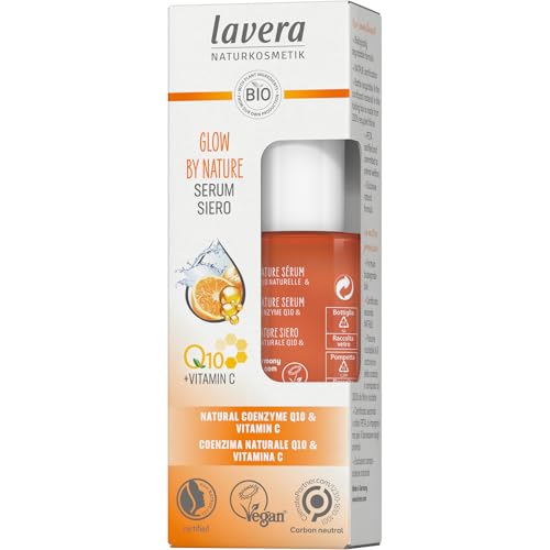 Lavera Glow By Nature Serum Naturkosmetik Vegan Q10