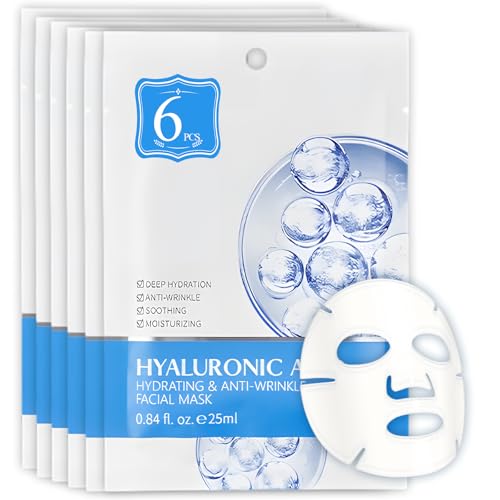 6 St Ck Feuchtigkeitsspendende Tuchmaske Beauty Anti Falten