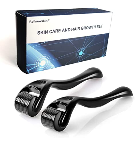 Rollnewskin Derma Roller F R Haare Bart 2pack