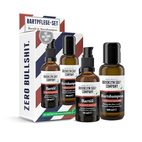 Brooklyn Soap Company Bartpflege Set Das Vorteilsset F