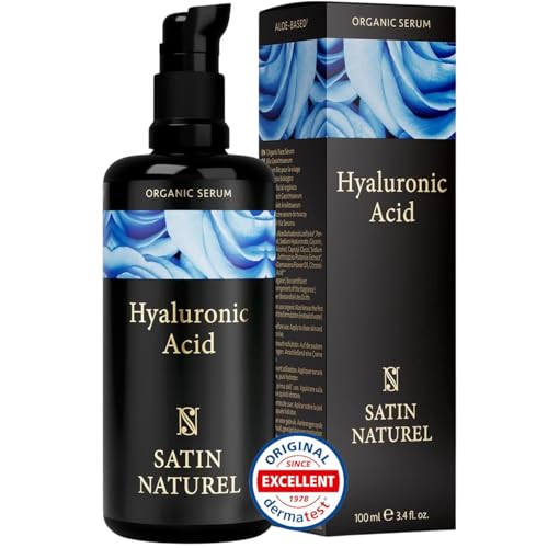 Satin Naturel Hyaluron Serum Hochdosiert 100ml Bio Hyalurons