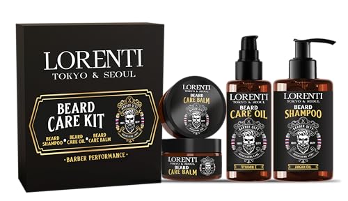 Lorenti Tokyo Seoul Argan Barber Bartpflege Styling Set