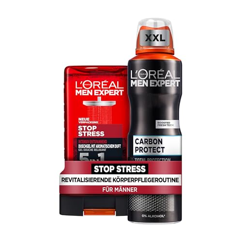 L Or Al Men Expert Revitalisierendes K Rperpflegeset