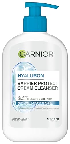 Garnier Hyaluron Barrier Protect Cream Cleanser Sanfte Gesichtsreinigung