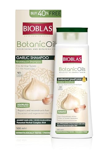 Knoblauch Shampoo 500 Ml Bioblas Geruchlos Anti Haarausfall