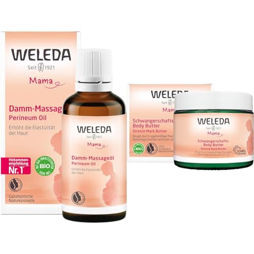 Weleda Bio Mama Damm Massage L Veganes Naturkosmetik