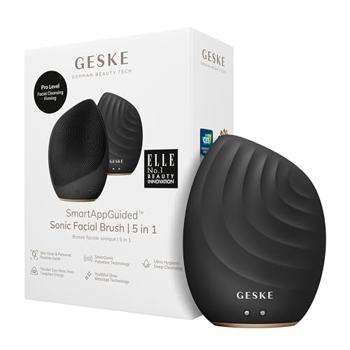 Geske Smartappguided Sonic Facial Brush 5 In 1