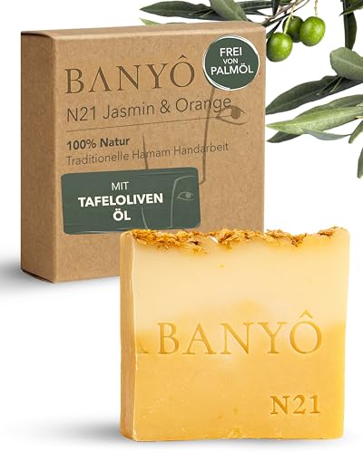 Bany Jasmin Orange Seife I Handgemachte Naturseife Mit
