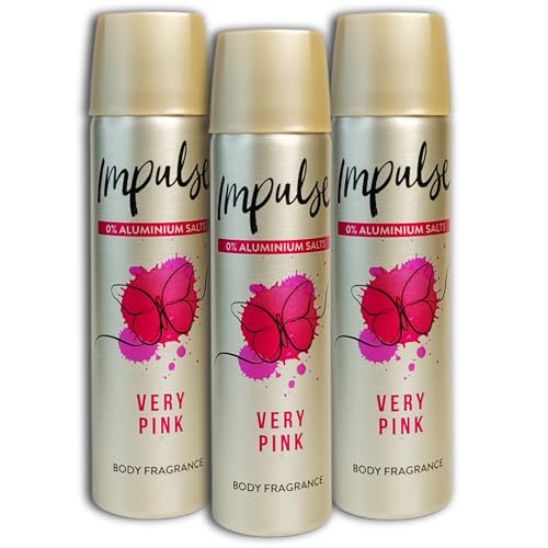 3 Er Pack Impulse Deospray Very Pink Ohne
