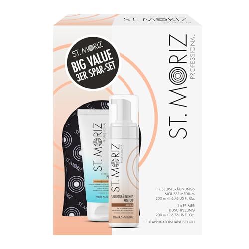 St Moriz Professional Selbstbr Uner 3er Geschenkset Medium