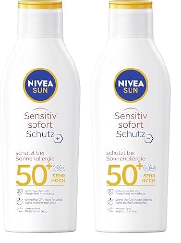 Nivea Sun Sensitiv Sofortschutz Sonnenlotion Lsf 50 Sonnencreme