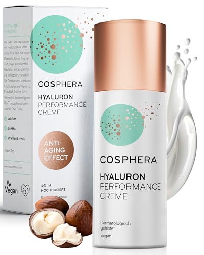 Cosphera Hyaluron Performance Creme 50 Ml Vegane Tages