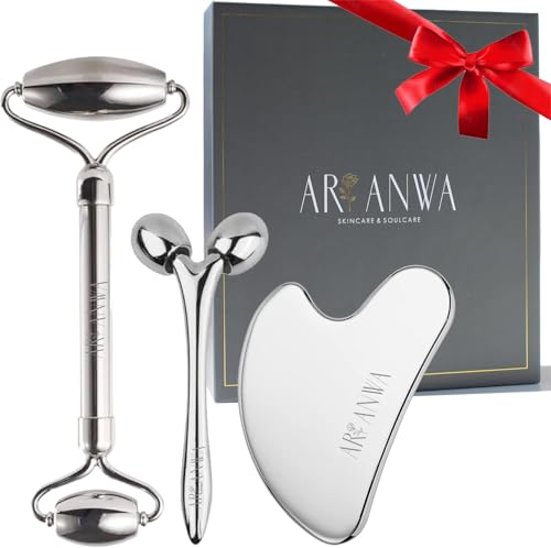 Ari Anwa Premium Kollektion Gua Sha Edelstahl Und
