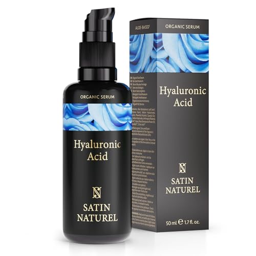 Satin Naturel Hyaluron Serum Hochdosiert 50ml Hyalurons Ure