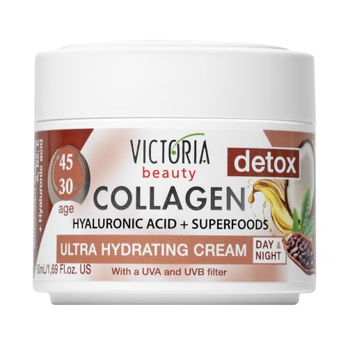 Victoria Beauty Collagen Creme Mit Hyalurons Ure Anti