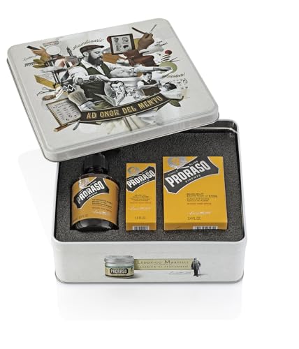 Proraso Bartpflegeset Wood Spice 3 Teilig