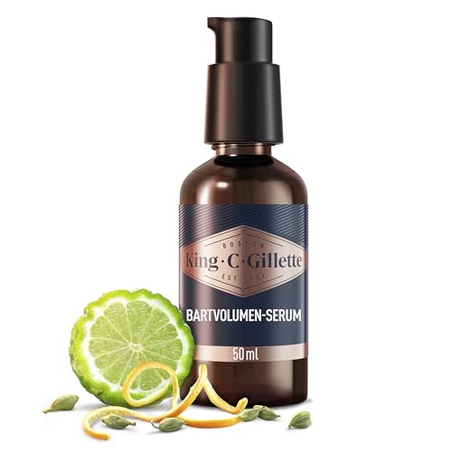 King C Gillette Bartvolumen Serum F R M