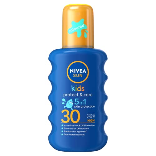 Nivea Sun Kinder Sonnenspray Spf30 Langlebiges Wasserfestes Farbspray