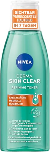 Nivea Derma Skin Clear Refining Toner Porenverfeinerndes Gesichtswasser
